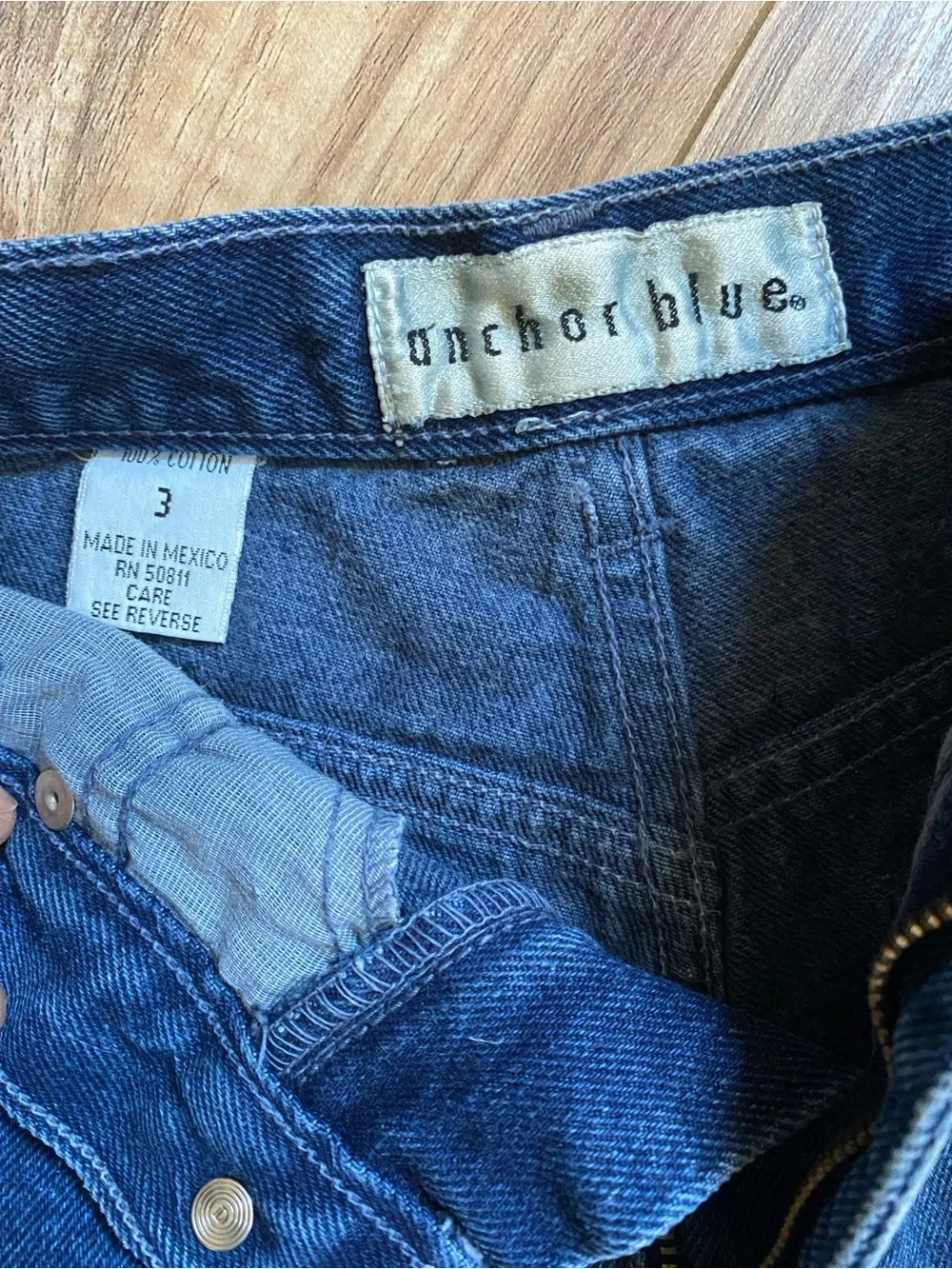 Vintage denim shorts